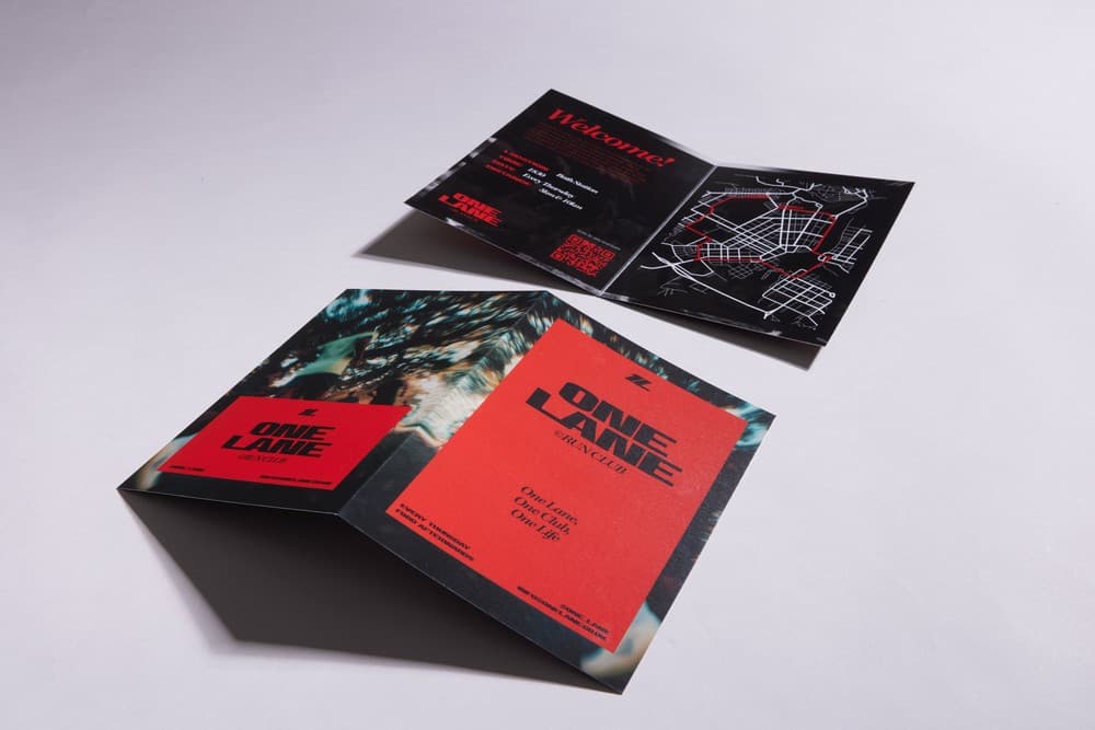 Half Fold Leaflets