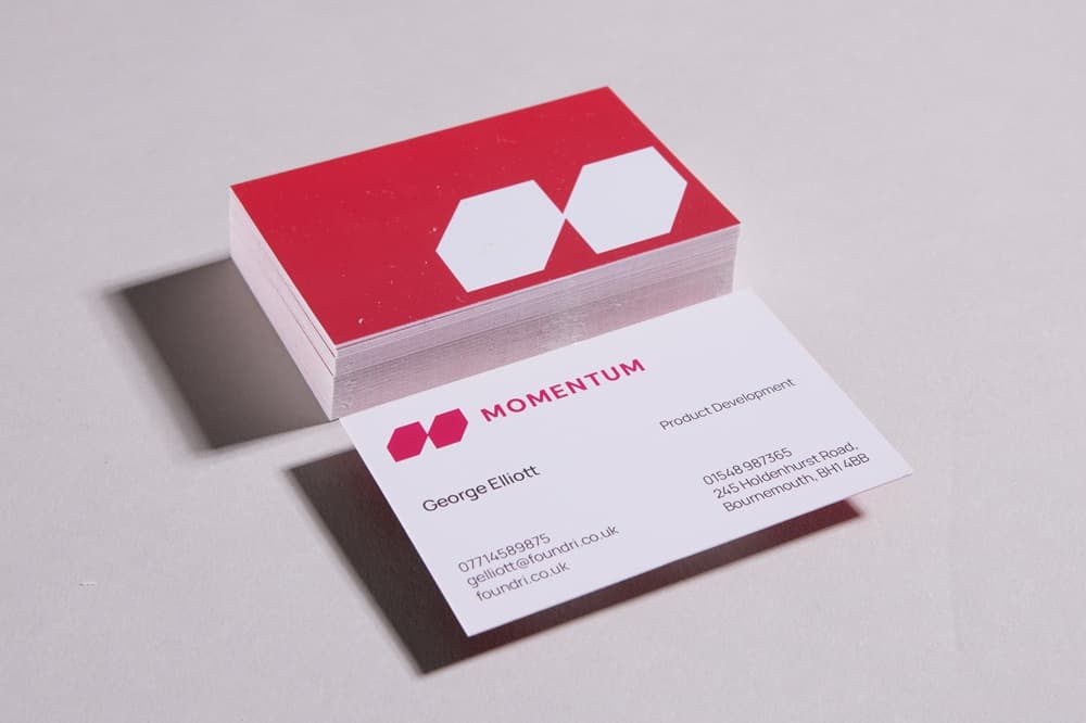 Laminated Business Cards