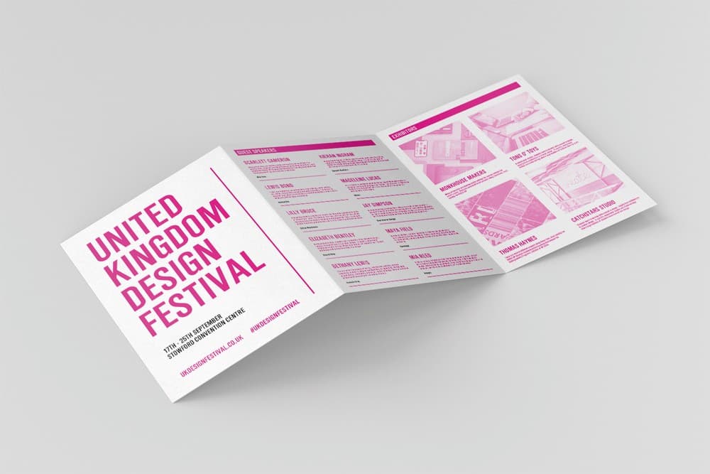 Z Fold Leaflets