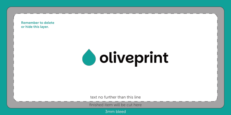 Stickers & Labels: Rectangle Stickers on Sheets – 45 x 96 artwork template preview