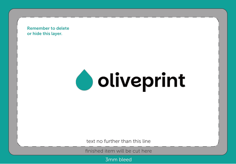 Stickers & Labels: Rectangle Stickers on Sheets – 51 x 76 artwork template preview